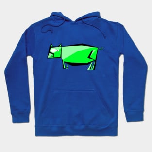 Green pig Hoodie